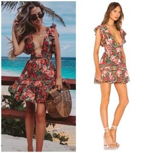 Majorelle floral dress